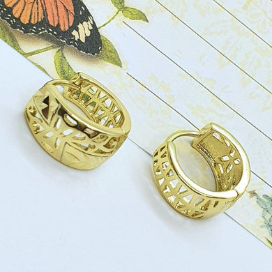 14 K Gold Plated earrings - BIJUNET