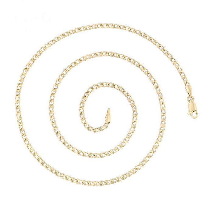 14 K Gold Plated Necklace - BIJUNET